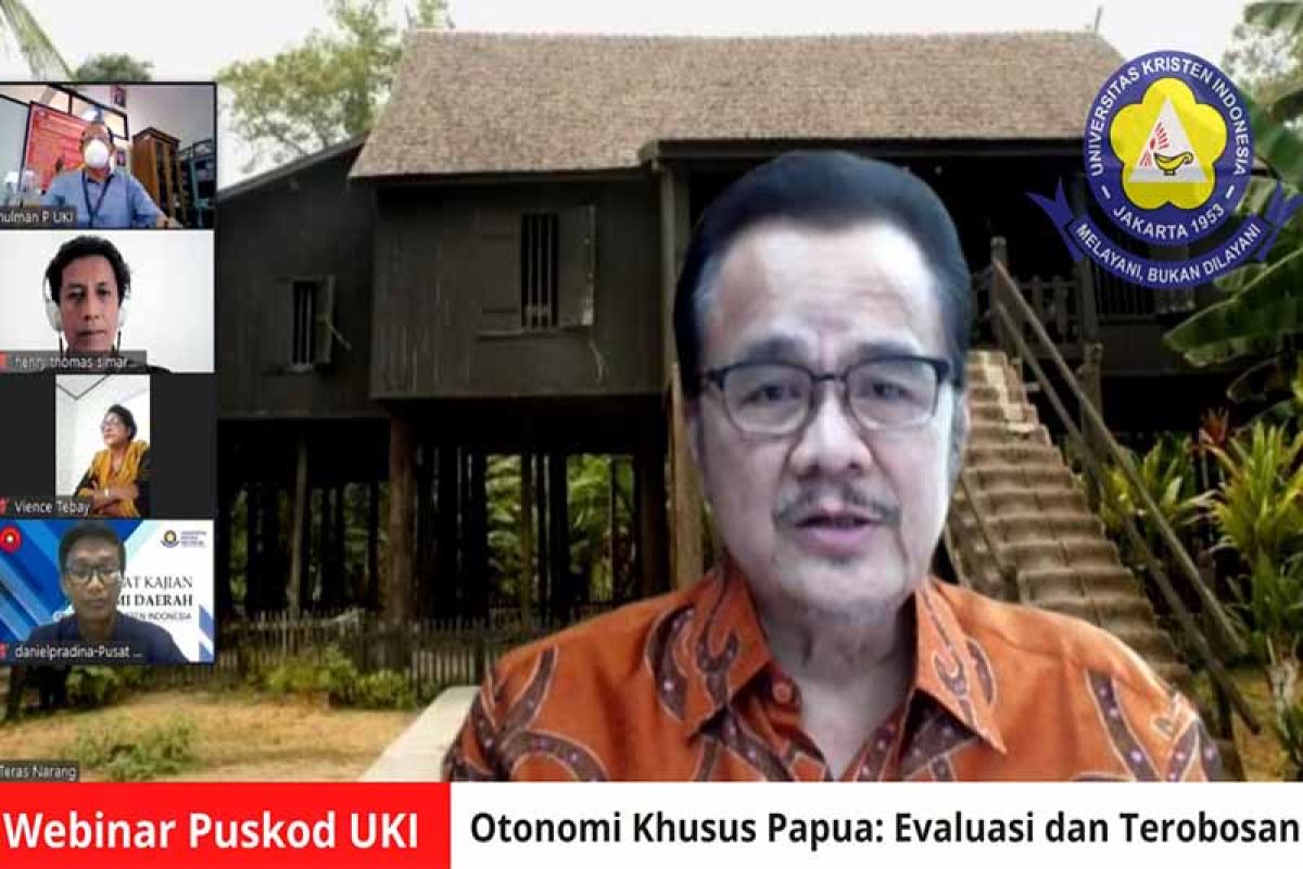 UKI: Revisi UU Otsus Papua harus menjawab masalah mendasar masyarakat