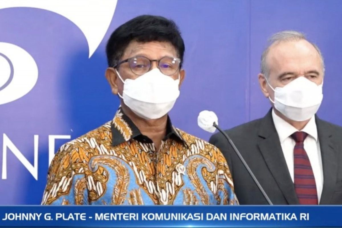 Menkominfo Johnny G. Plate nyatakan pemenuhan pembiayaan satelit SATRIA-1 segera dilakukan