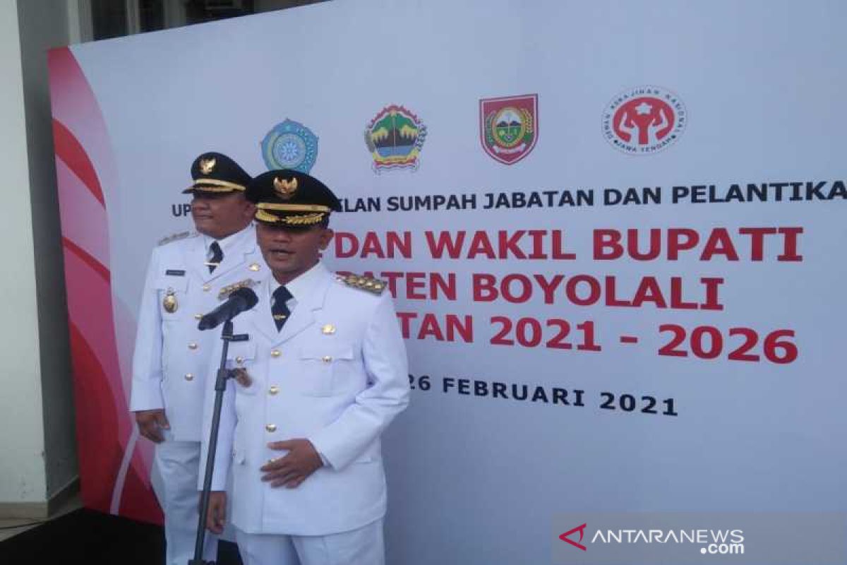 Said-Irawan pimpin Boyolali teruskan estafet kepemimpinan Seno