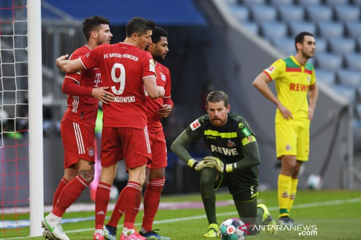 Muenchen bantai Cologne dengan skor 5-1