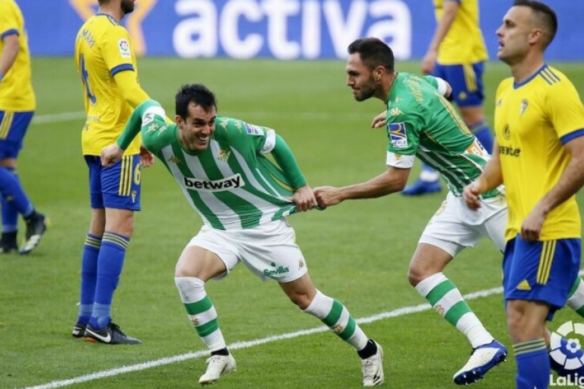 Mengalahkan Cadiz 1-0, Real Betis naik ke posisi enam La Liga