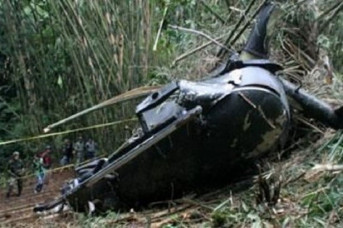 Satu tewas, tujuh hilang dalam kecelakaan dua heli militer Jepang