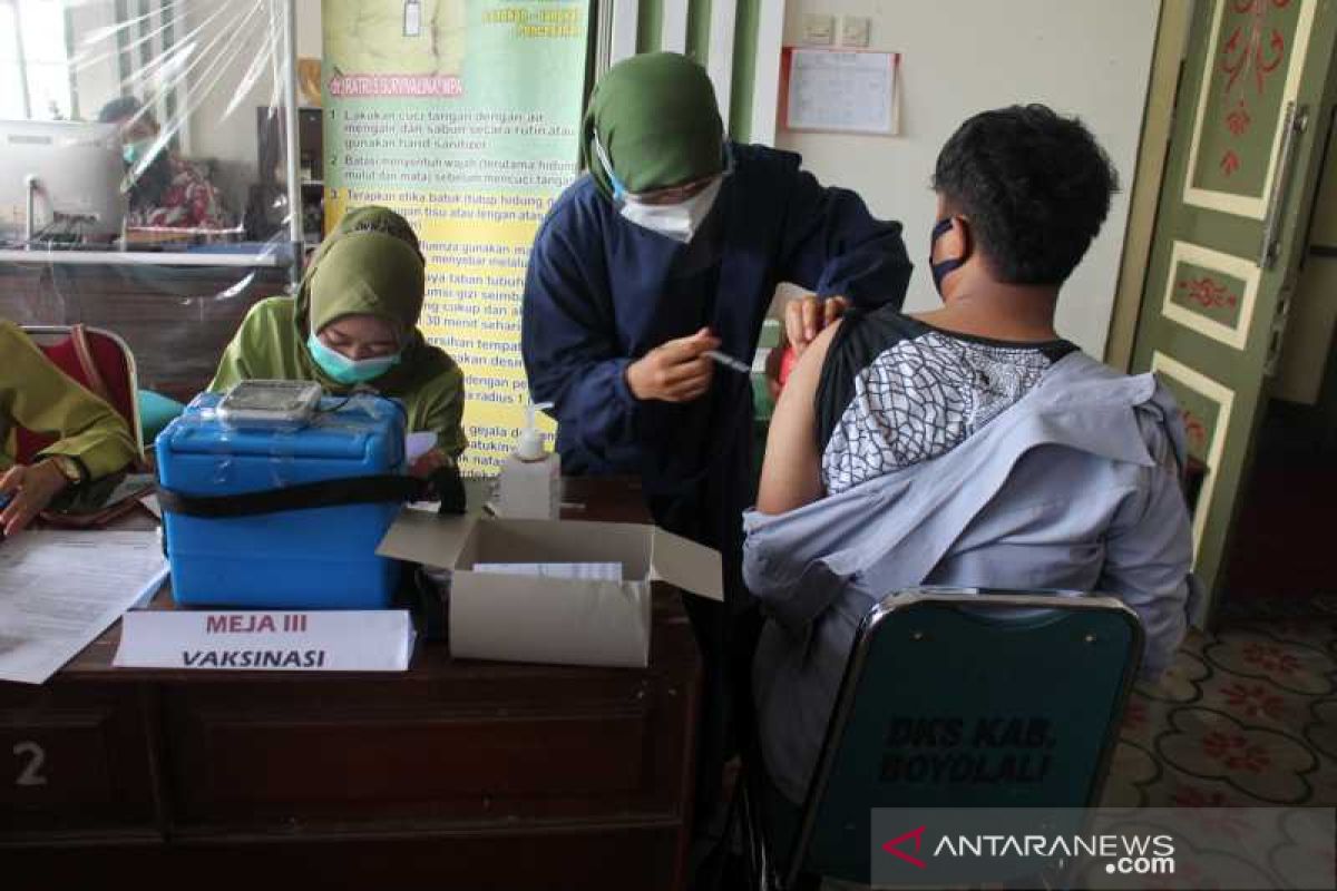 Boyolali mendapat tambahan 10.000 dosis vaksinasi tahap kedua