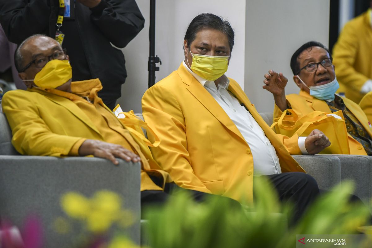 Airlangga ajak seluruh kader Golkar dukung program Presiden Jokowi