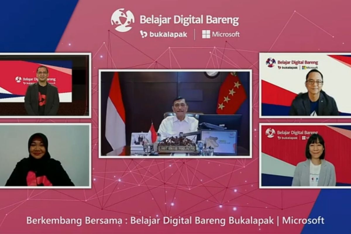 Bukalapak - Microsoft luncurkan program "Belajar Digital Bareng"