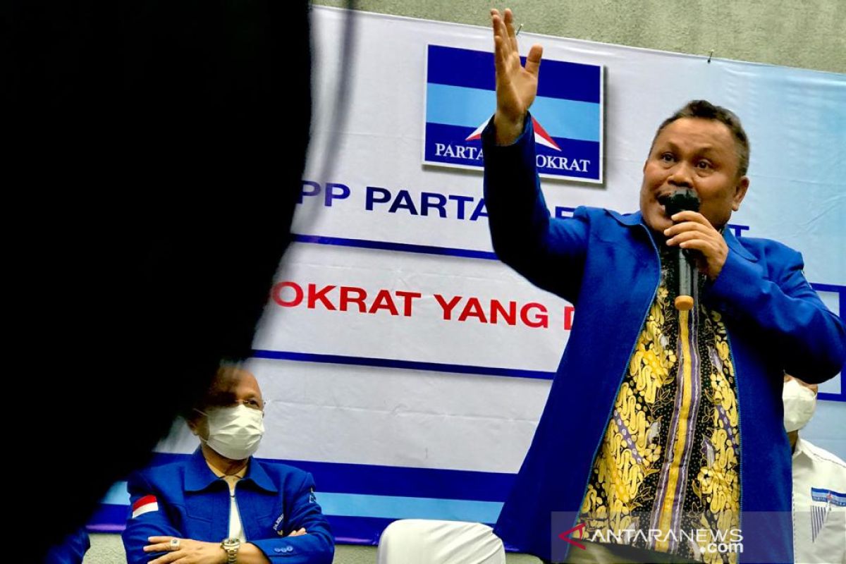 Partai Demokrat versi KLB pastikan belum daftarkan hasil ke Kemkumham