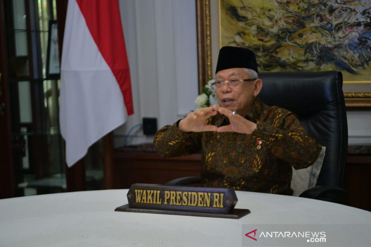 Ma'ruf Amin ajak masyarakat lintas agama berdoa hadapi pandemi