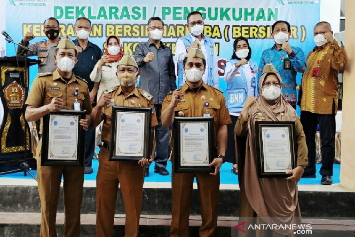 Kelurahan Bersinar, ikhtiar perang melawan narkoba