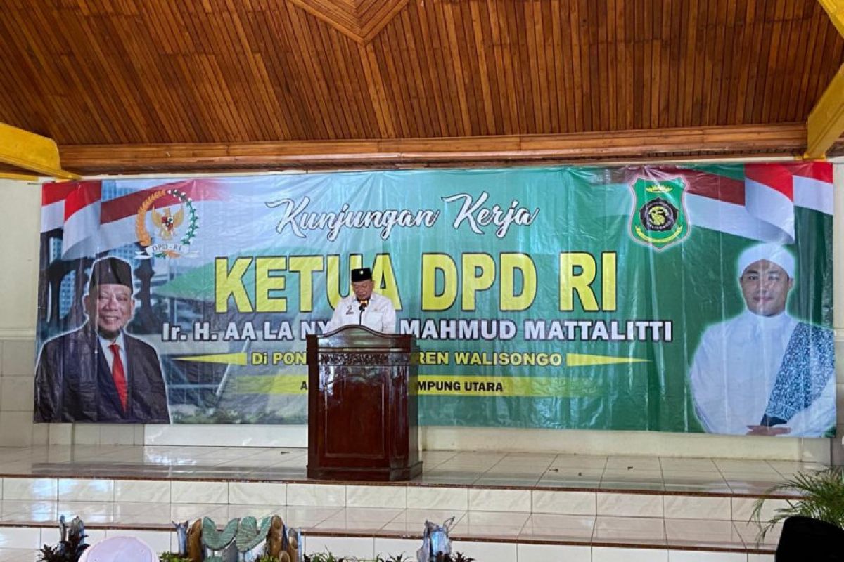 Ketua DPD RI: Pondok pesantren "Prototipe Civil Society"