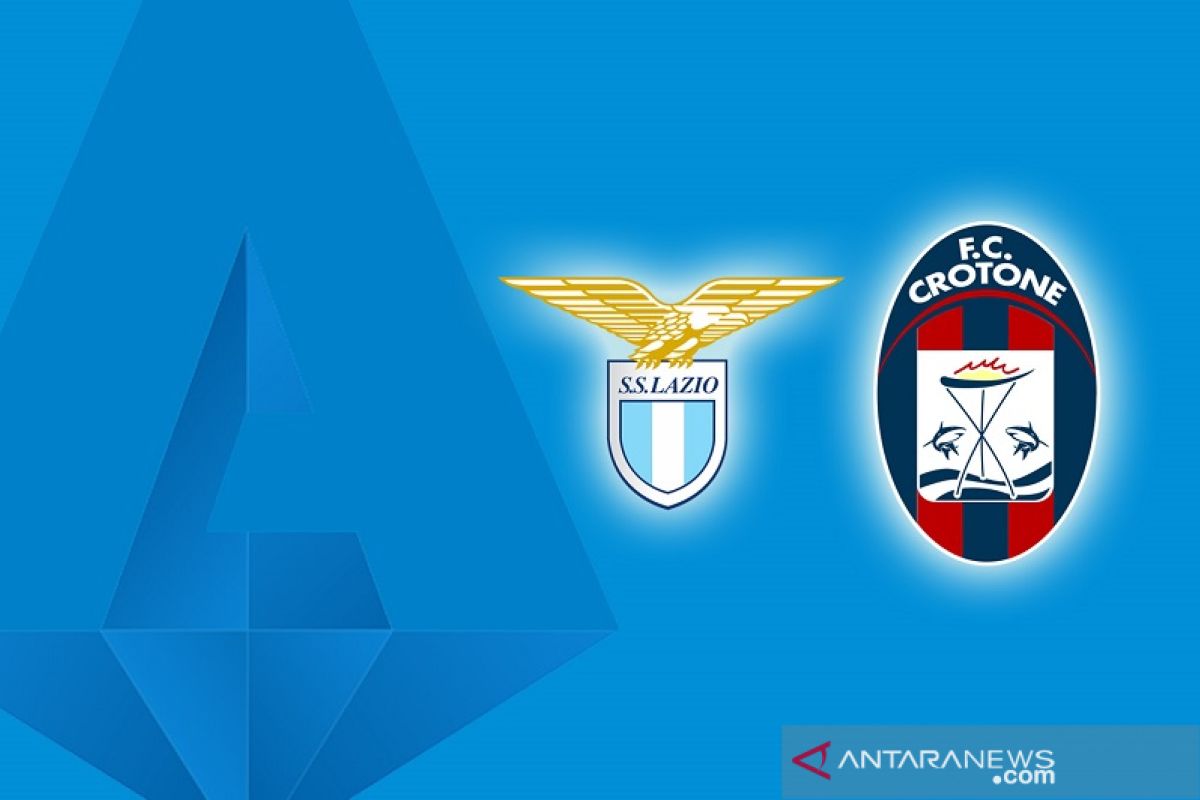 Lazio susah payah taklukkan juru kunci Crotone 3-2