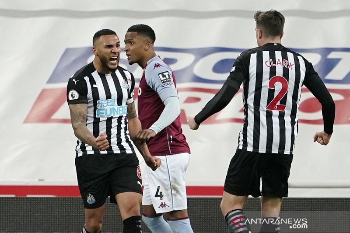 Luga Inggris - Gol pengujung laga Lascelles bawa Newcastle imbangi Aston Villa