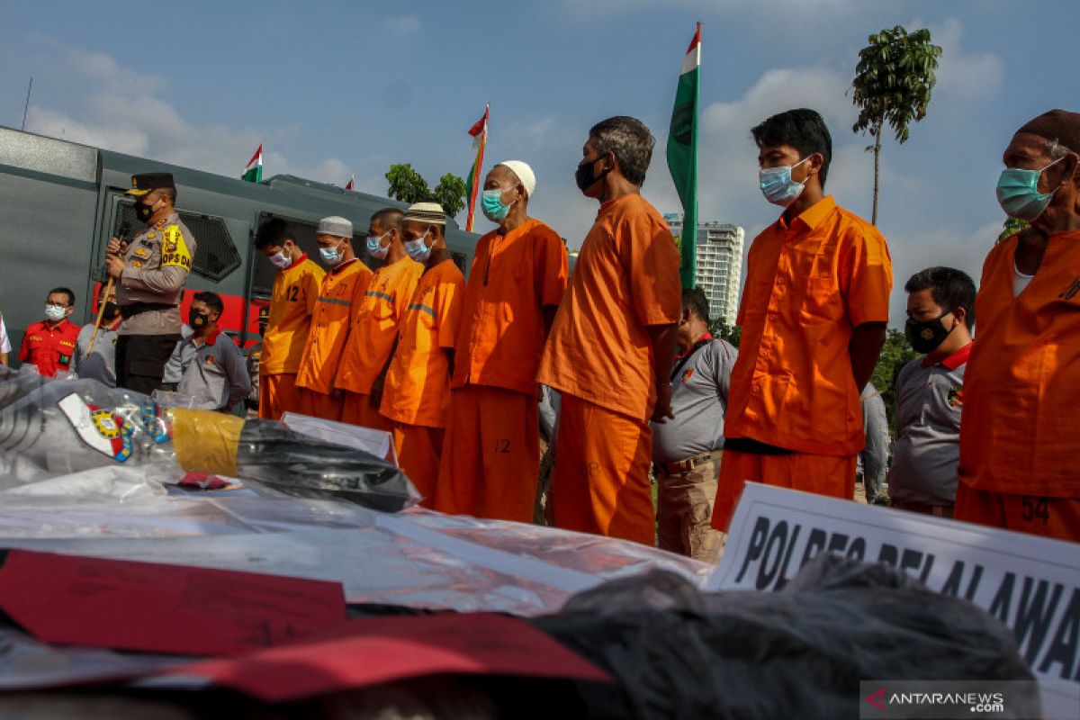 Ada sembilan orang tersangka pembakar lahan di Riau