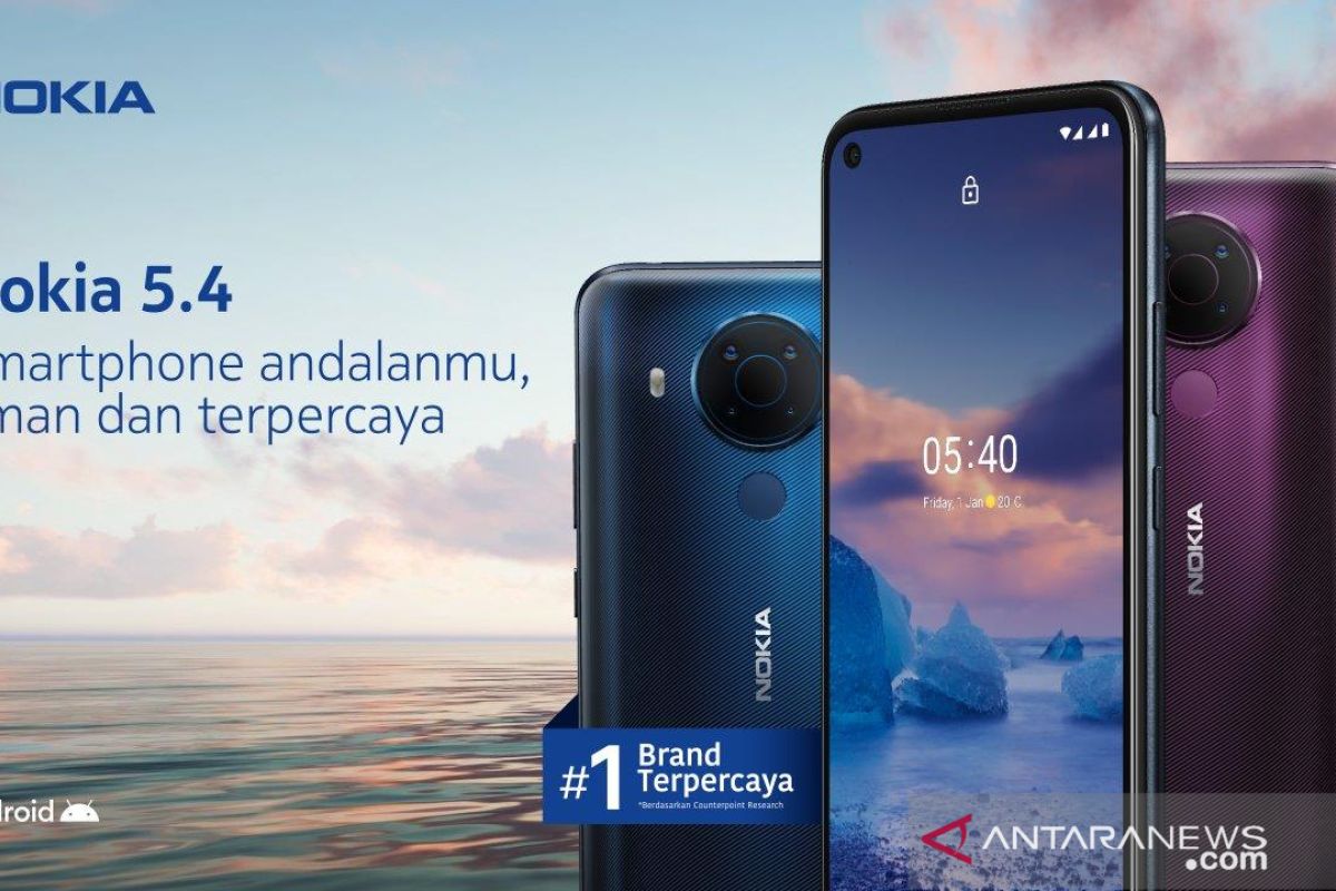 Nokia 5.4 masuk Indonesia, ini harga dan spesifikasinya