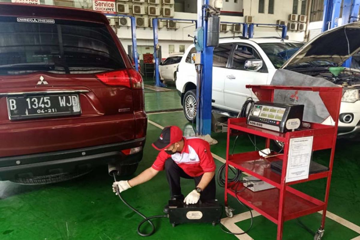 Bengkel Mitsubishi hadirkan layanan uji emisi