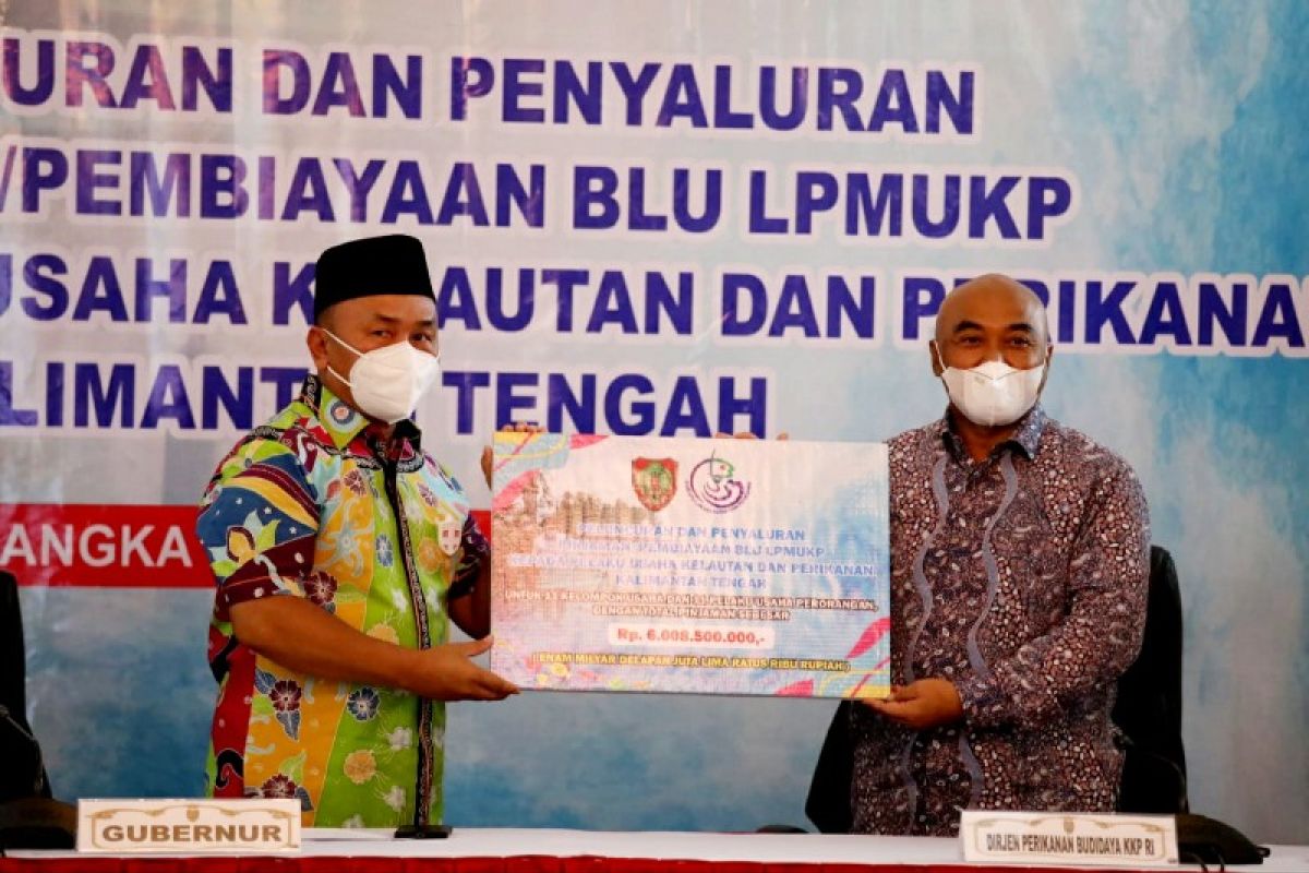 Penyaluran pinjaman BLU LPMUKP bantu tingkatkan sektor perikanan di Kalteng