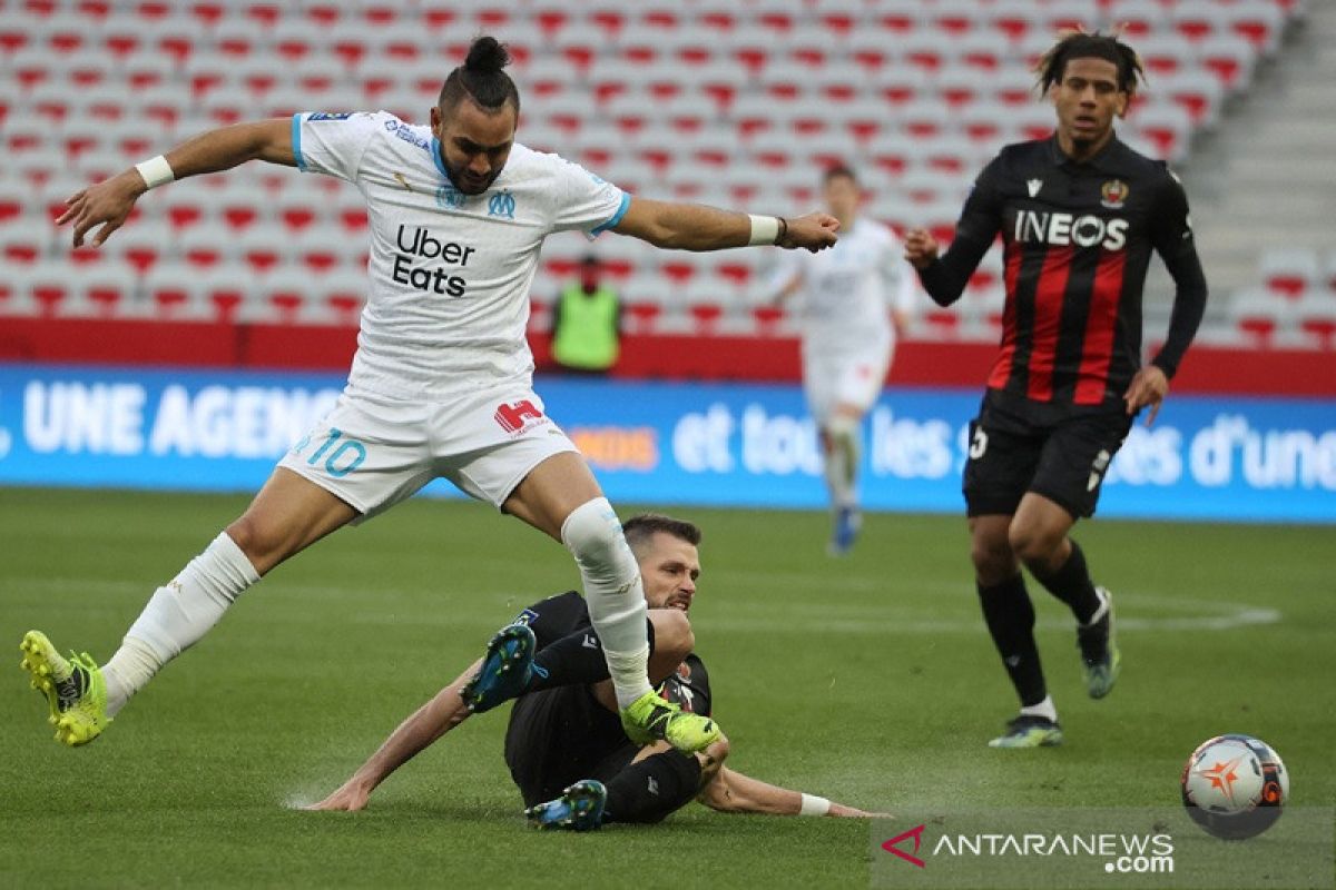 Marseille tersungkur di markas Nice kalah telak 0-3