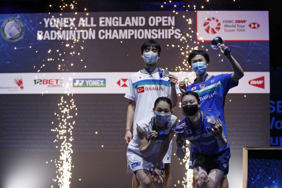 Hasil All England 2021: Jepang pesta gelar juara, Malaysia kebagian satu