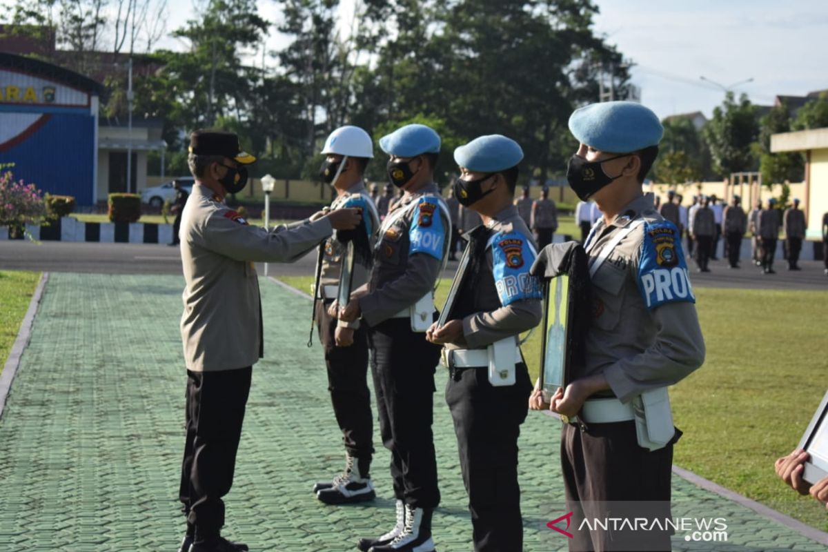 Lima anggota Polda Babel diberhentikan secara tidak hormat