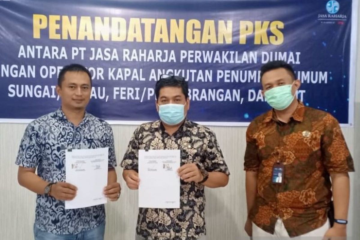 Jasa Raharja jamin penumpang kapal di Panipahan Rohil