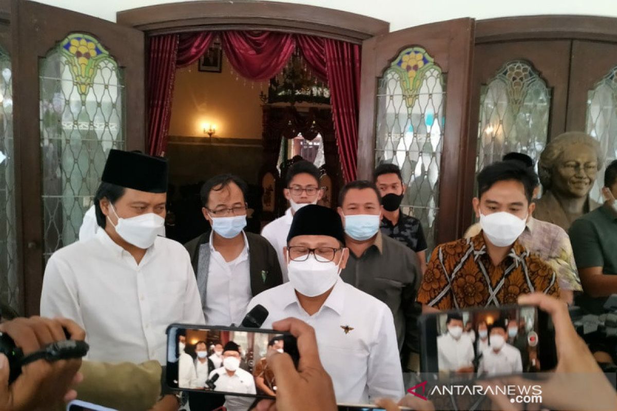 Cak Imin dorong Wali Kota Gibran benahi Kota Solo