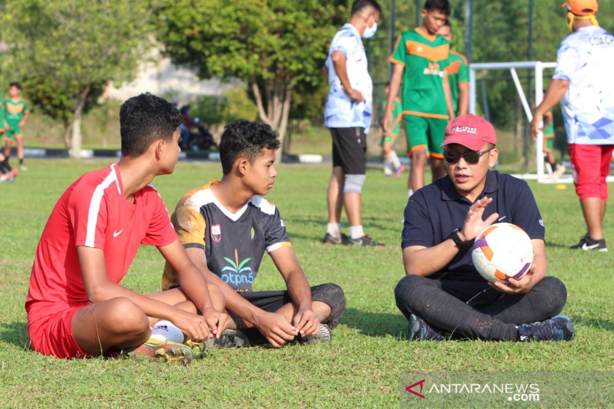 Pesepakbola SSB PTPN V berjuang tembus Timnas U-16