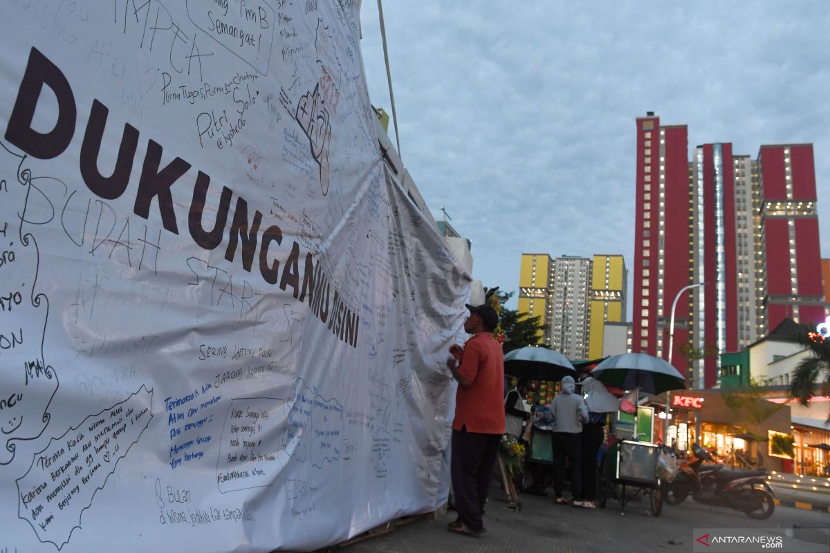 Kabar gembira, sebanyak 72.730 pasien COVID-19 sembuh dari RSDC Wisma Atlet