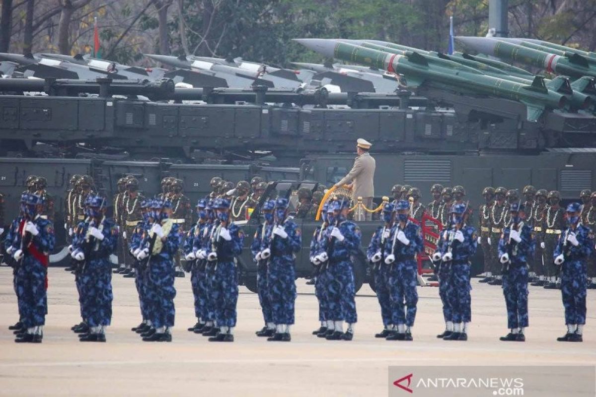 50 pemrotes dilaporkan terbunuh di Myanmar pada "hari aib angkatan bersenjata"