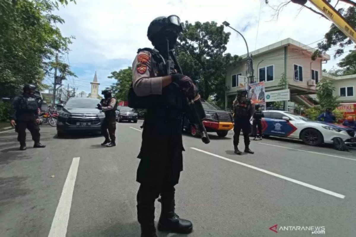 Bareskrim: Laporan sementara ledakan di Makassar dari bom bunuh diri