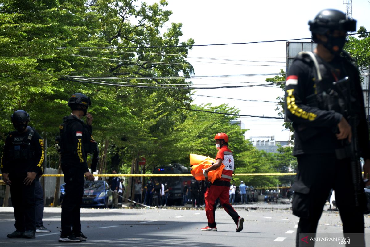 Suami istri ceritakan saat nyaris terkena ledakan bom bunuh diri