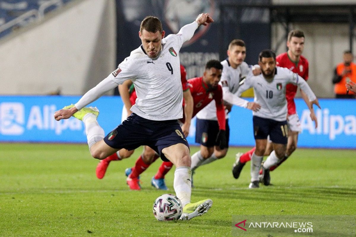 Italia bungkam Bulgaria 2-0, Swiss tekuk Lithuania 1-0