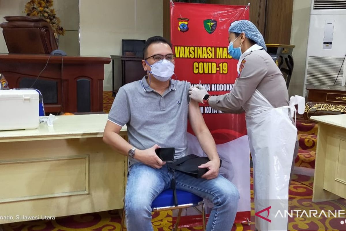 DPRD Manado gelar vaksinasi COVID-19 tahap dua