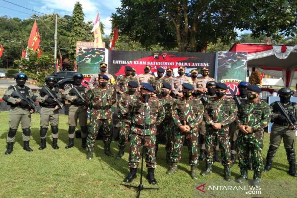 Polda Jateng siapkan pasukan terlatih tangani kejahatan terorganisir