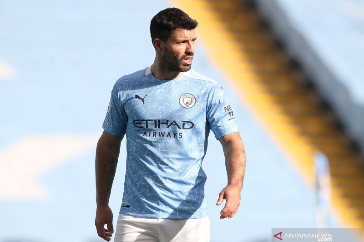 Aguero tinggalkan Man City, Chelsea jadi pilihan berlabuh?