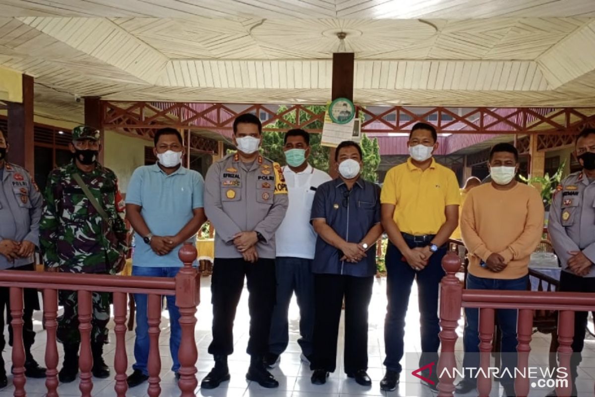 Polres  turunkan puluhan personel amankan Musda Golkar Inhu