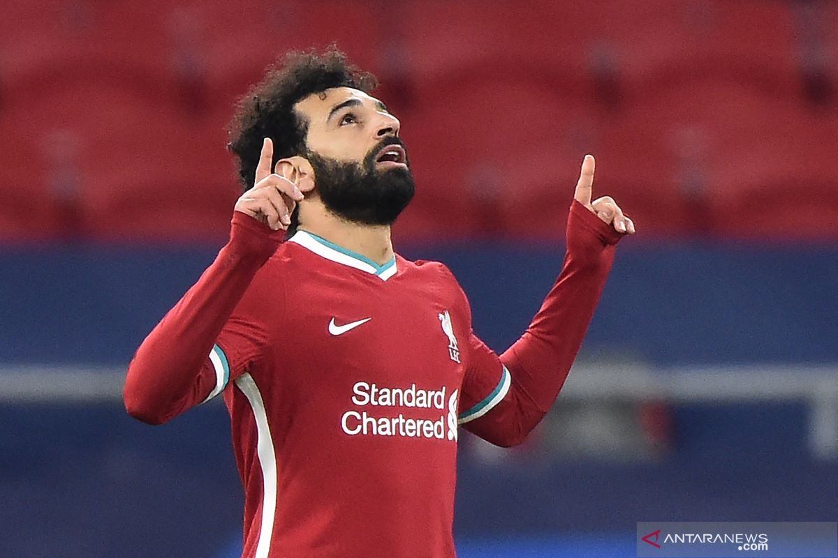 Klub Liverpool senang Mo Salah sudah berlatih lagi