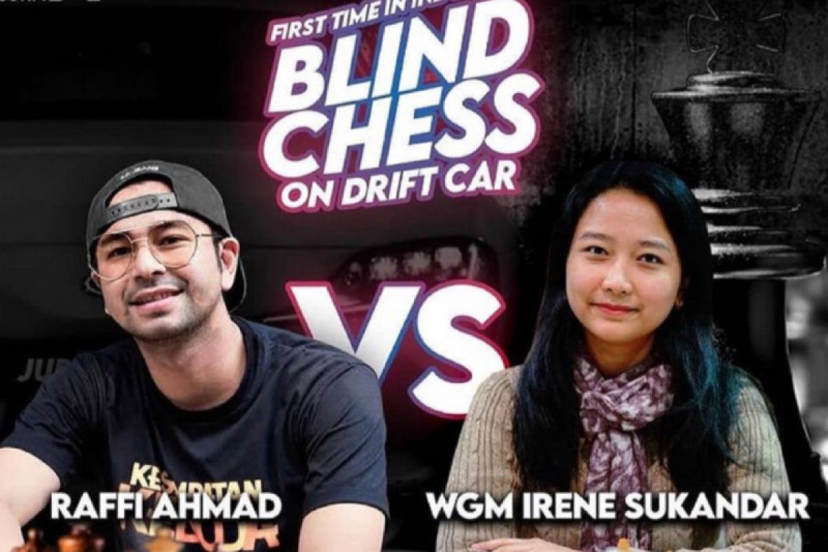 Rekor MURI, duel catur Irene Sukandar vs Raffi Ahmad