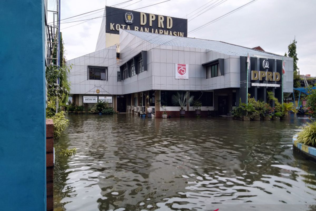 Banjarmasin kembali dilanda air pasang picu bencana banjir