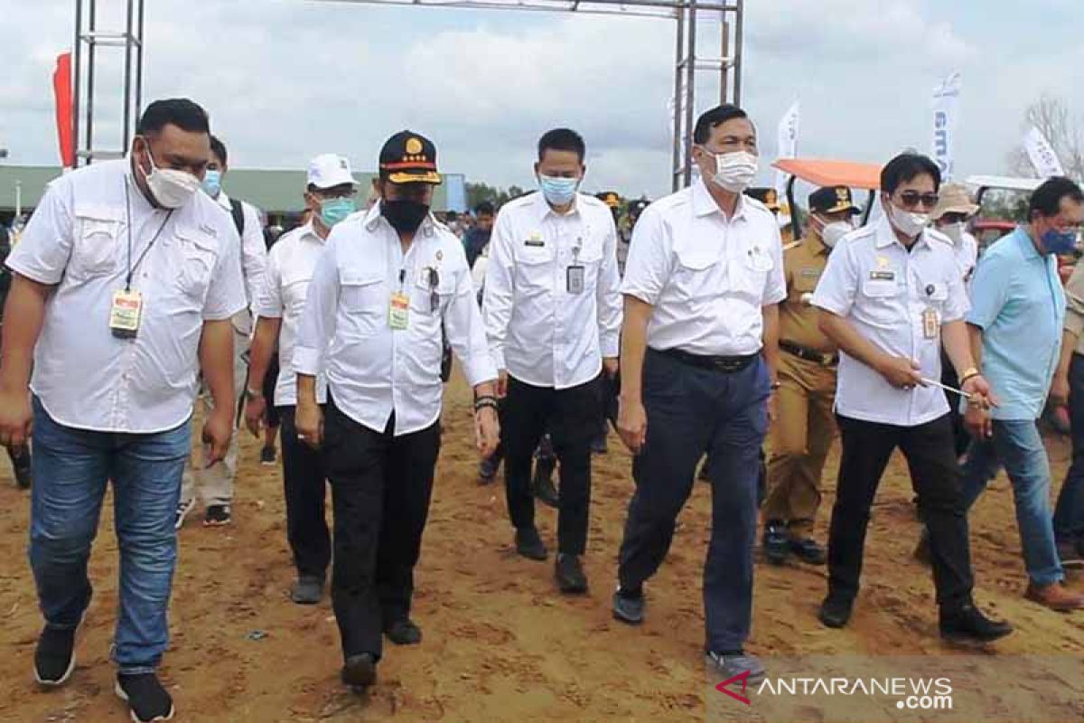 Cegah karhutla dan dukung pertanian, air di lokasi food estate ditata