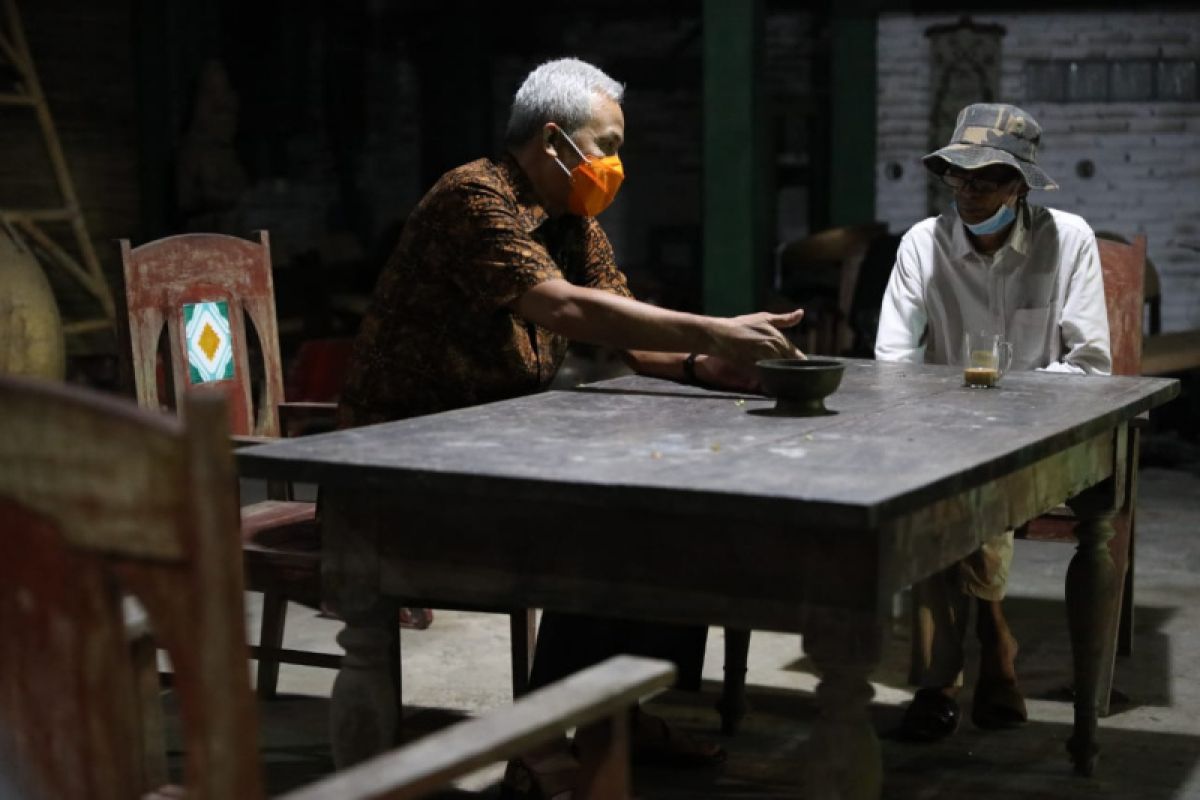 Ganjar temui Tanto Mendut bahas pengembangan kawasan Borobudur