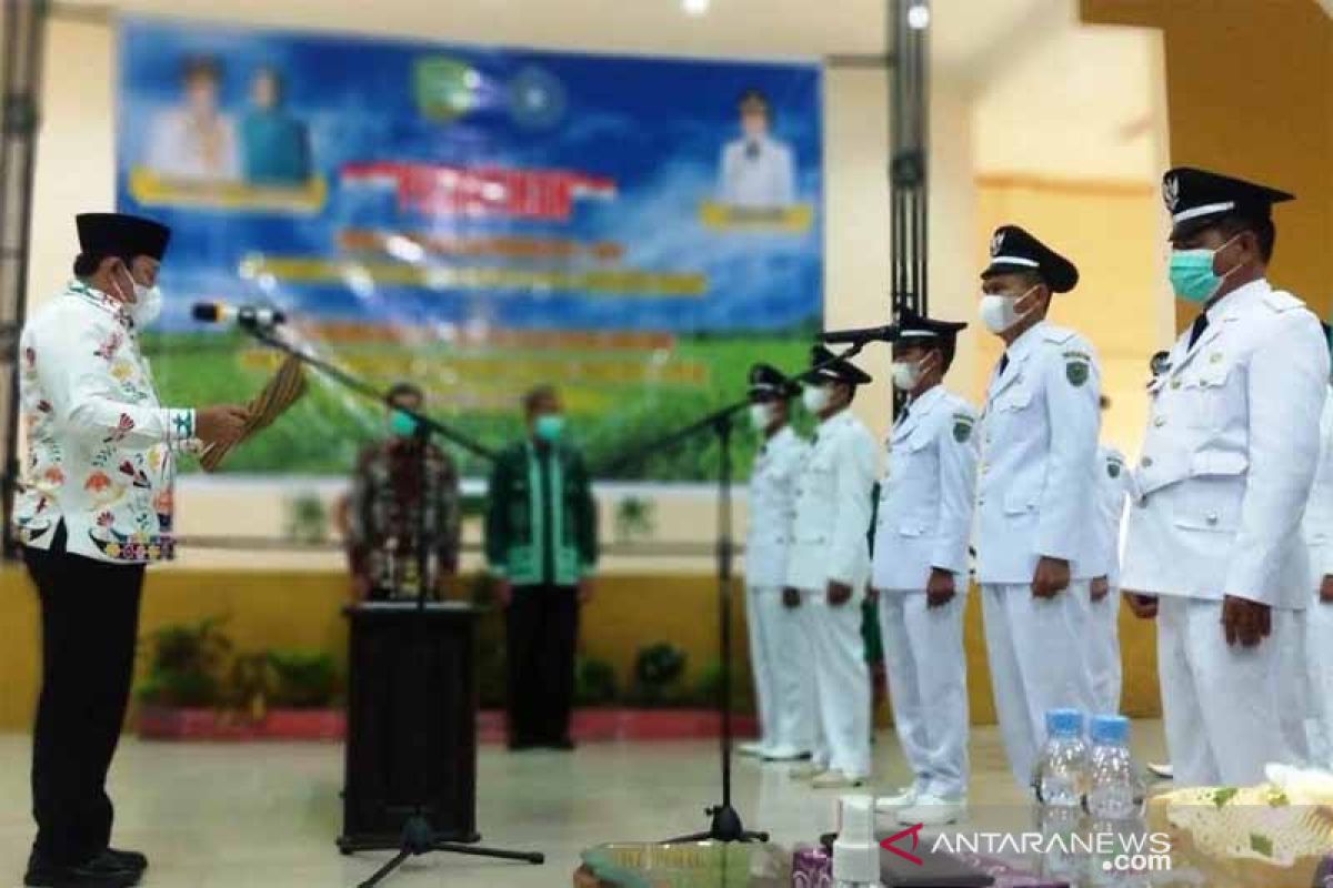 Bupati Pulang Pisau ingatkan kades pacu percepatan kemajuan di desa