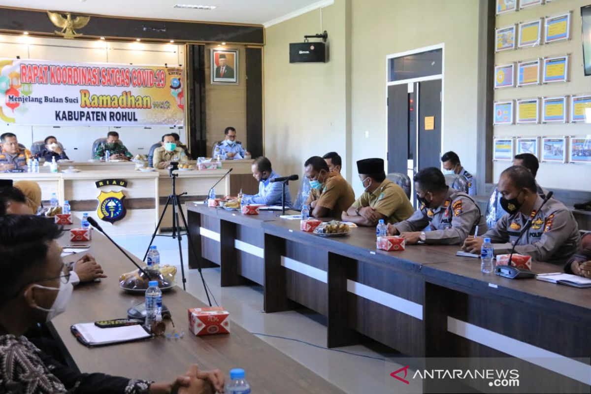 Bupati Rohul minta aktifkan PPKM dan kegiatan ibadah saat Ramadhan