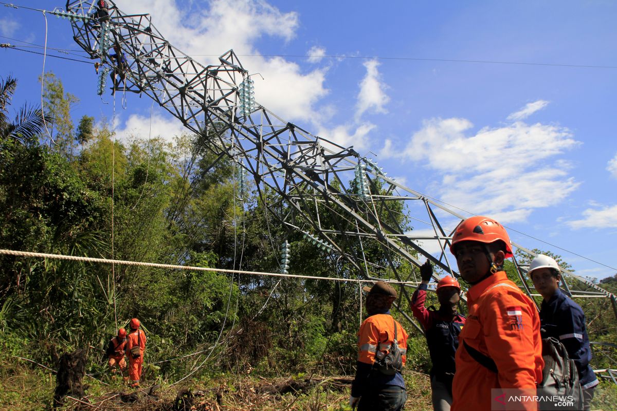 PLN gerak cepat pulihkan kelistrikan Pulau Bangka