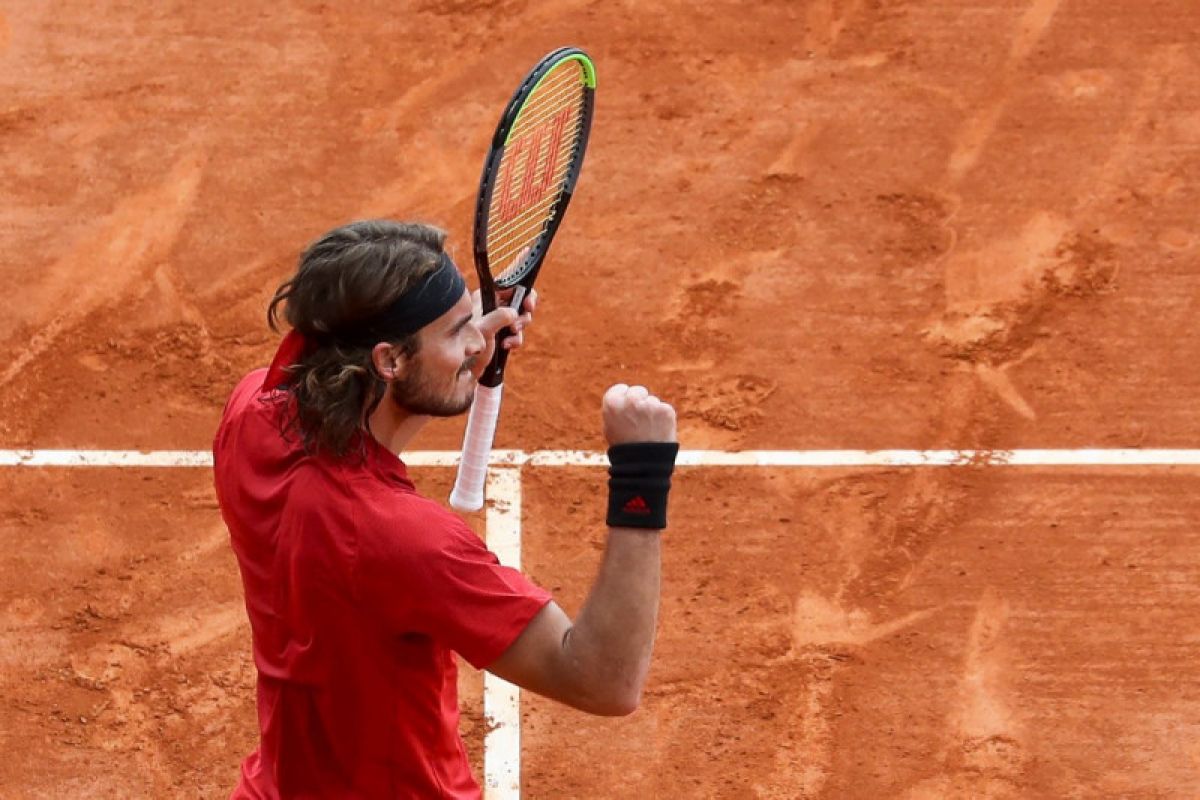 Tsisipas lolos ke perempat final Monte Carlo Masters