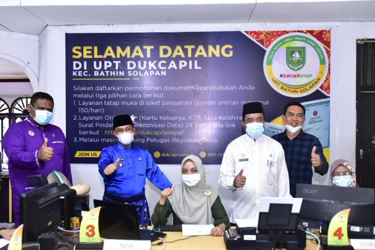 Disdukcapil Bengkalis berikan pelayanan prima kepada masyarakat