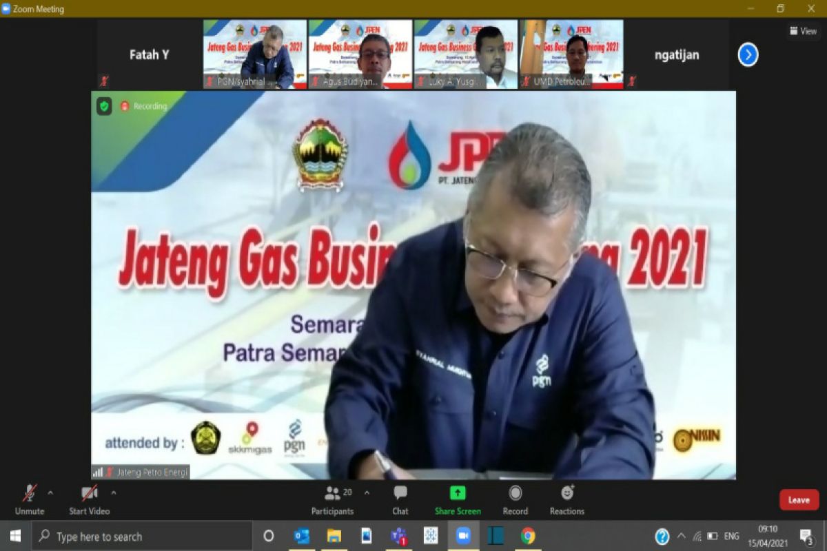 Tandatangani MoU dengan JPEN, PGN siapkan pasokan dan infrastruktur gas bumi di Jateng