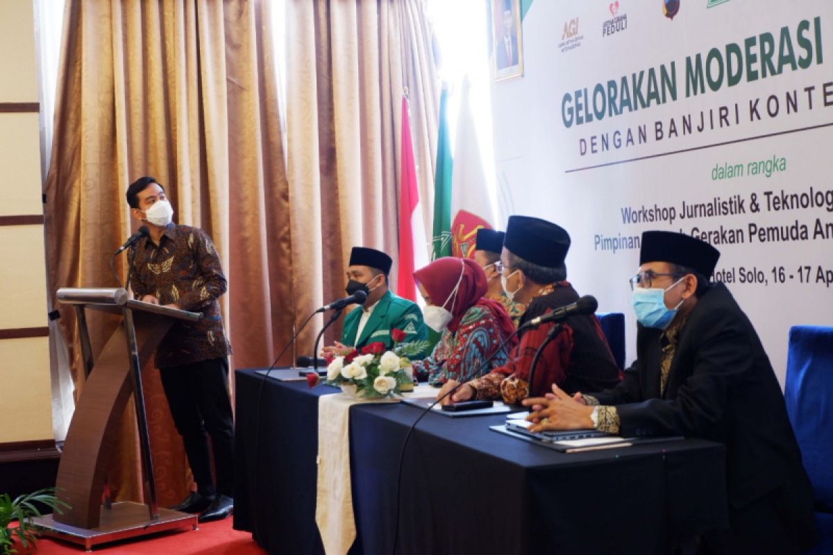 Upaya GP Ansor Jateng gencarkan konten rahmah diapresiasi Gibran