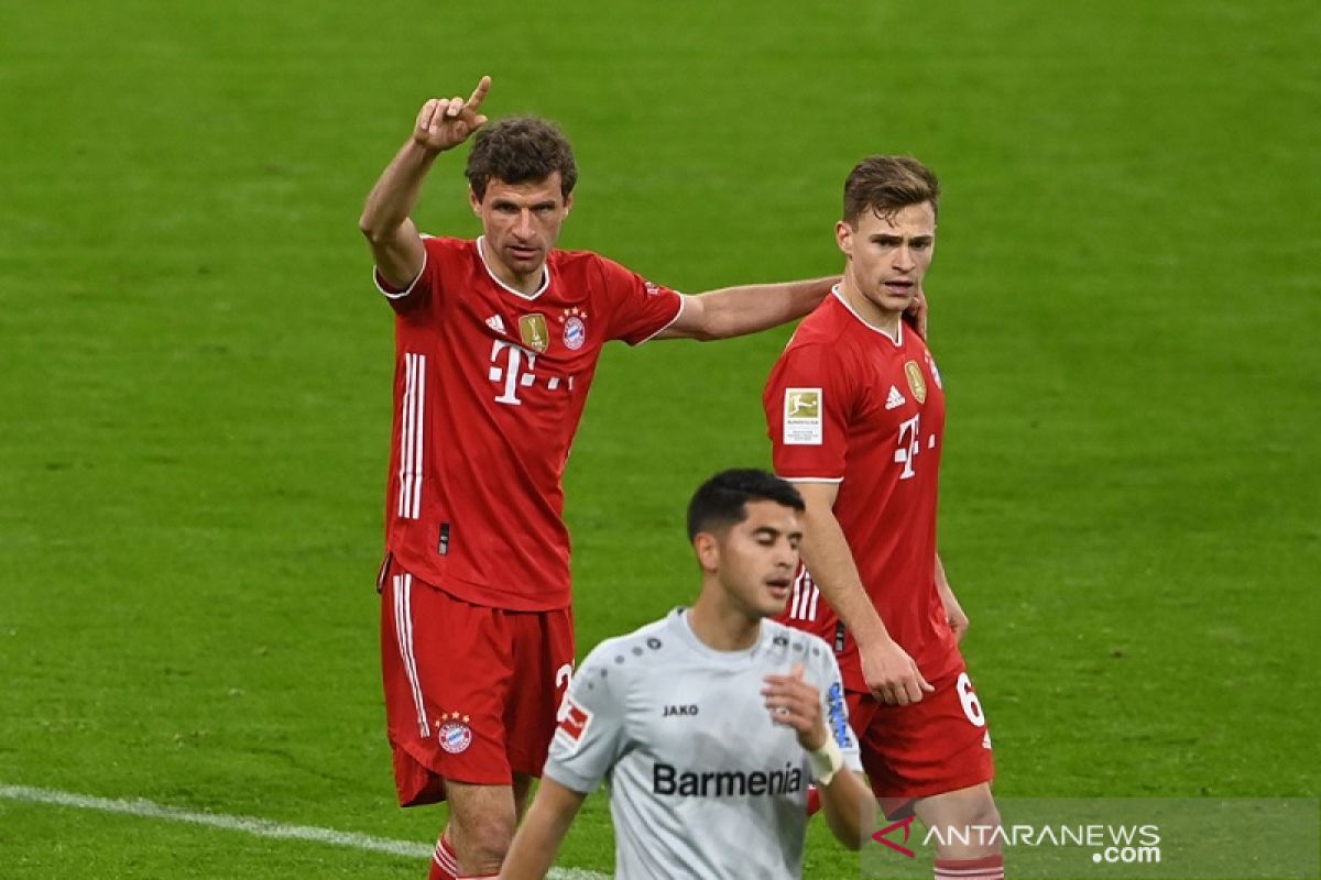 Muenchen "kunci" gelar juara setelah tundukkan Leverkusen