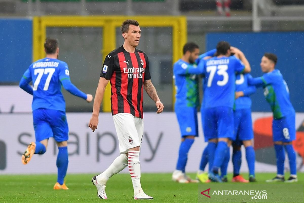 Milan dibantai Sassuolo di San Siro