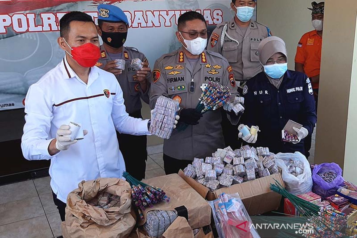 Polresta Banyumas tingkatkan razia peredaran petasan selama Ramadhan