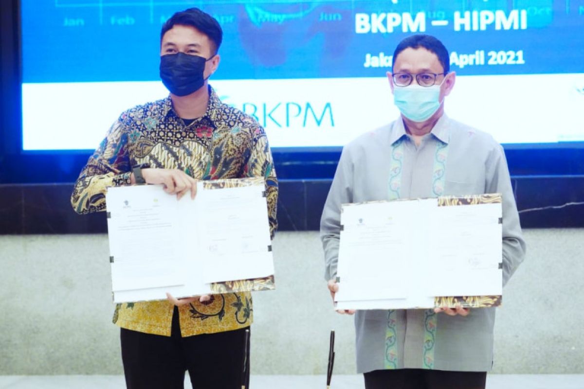 BKPM-Hipmi teken kerja sama fasilitasi UMKM naik kelas